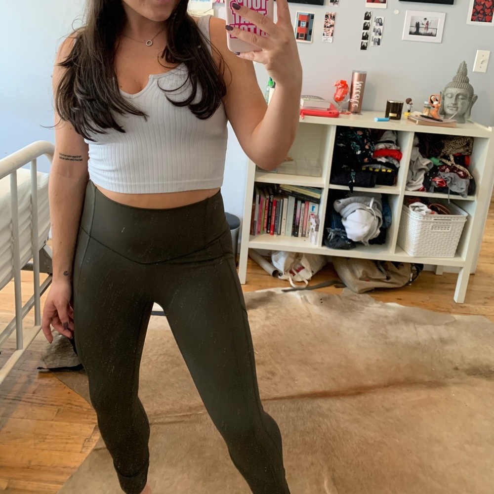 Lululemon Green Leggings
